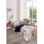 ETE HOMETEX TEK KİŞİLİK LÜX WELSOFT YORGAN SETİ EFEKT ANTRASİT 155X215CM 8696474231965